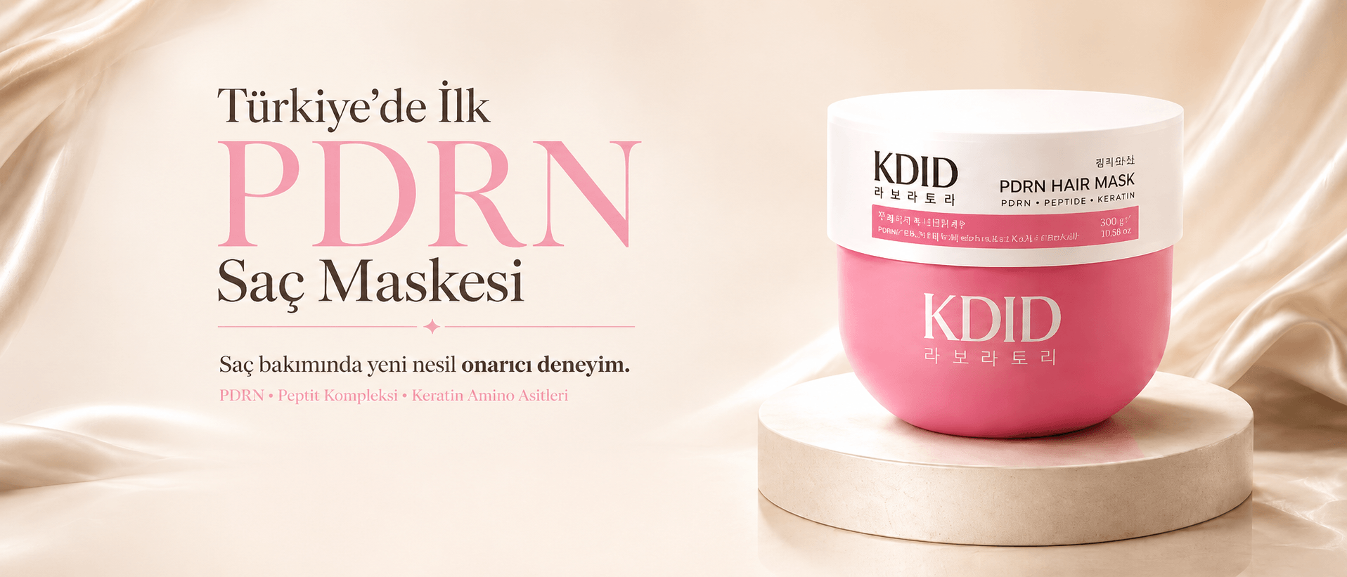 KDID PDRN saç bakımı tanıtım videosu